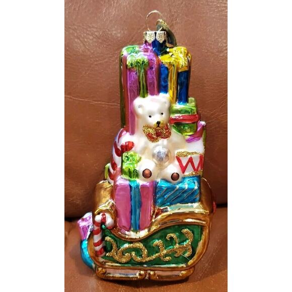 2003 Collection Thomas Pacconi Classics Ornaments 5.5 Inch Snowman Sleigh Santa - Picture 5 of 16